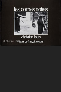 Christian Louis : Les Cornes Noires (couvercle)